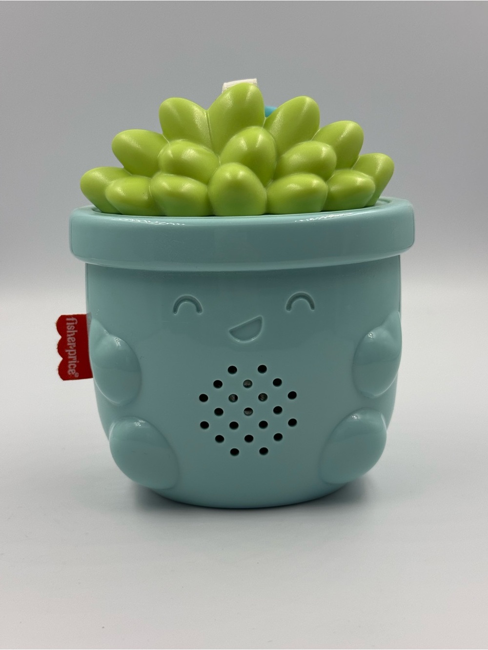 Fisher-Price Soothe and Go Blue Green Succulent Plant Baby Sound Machine Travel